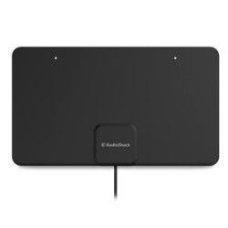 Antena Digital para TV RadioShack 24 DB Negro