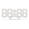 Reloj Despertador 3D RadioShack LED Blanco