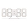 Reloj Despertador 3D RadioShack LED Blanco