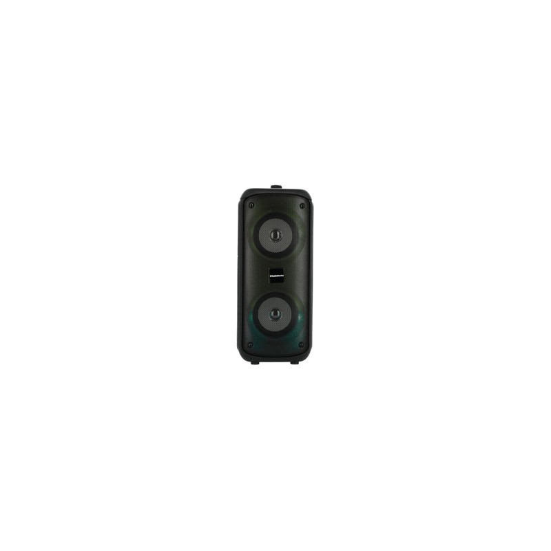 Bafle Doble Recargable RadioShack 4 pulg. Bluetooth USB Luz Frontal Flama