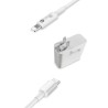 Cargador Dual de Pared Tipo C DBugg 65 Watts / Blanco