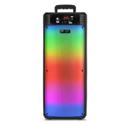 Bafle Select Sound Equinox BT2008 / 2 x 8 pulgadas / TWS / Bluetooth / USB / Negro