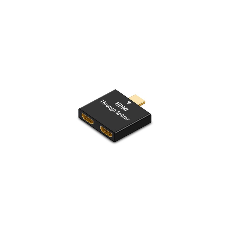 Adaptador HDMI 2 en 1 Uno UB / Negro