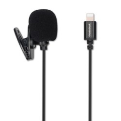 Micrófono con Cable Lightning RadioShack 1.2 m Negro