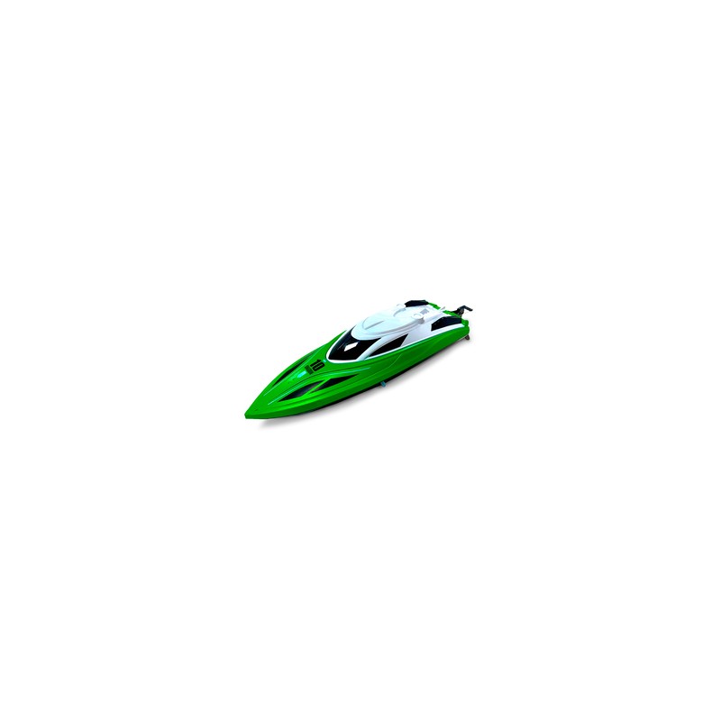 Lancha de Control Remoto Speed Boat RadioShack Verde con Blanco