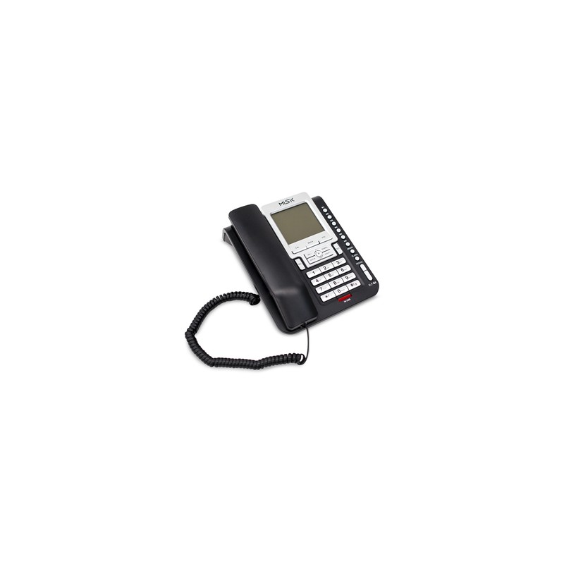 Teléfono Alámbrico Misik MT888 Negro