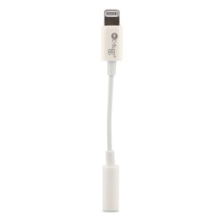 Adaptador de Lightning a 3.5 DBugg Blanco