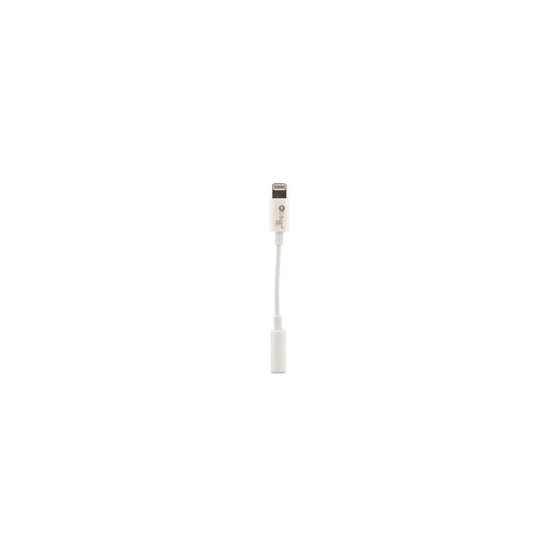 Adaptador de Lightning a 3.5 DBugg Blanco