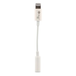 Adaptador de Lightning a 3.5 DBugg Blanco
