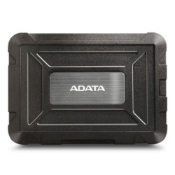 Carcasa para Disco Duro Adata ED600 / USB / Negro