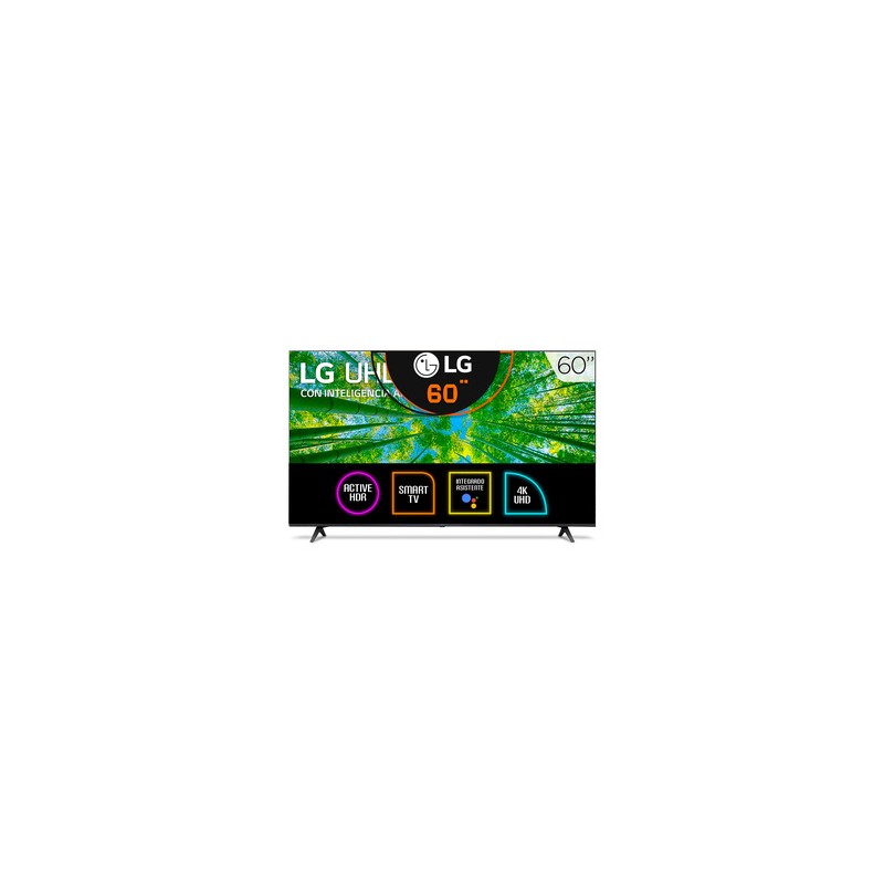 Pantalla LG Smart TV 60UQ8000PSB 60 pulg. AI ThinQ 4K UHD