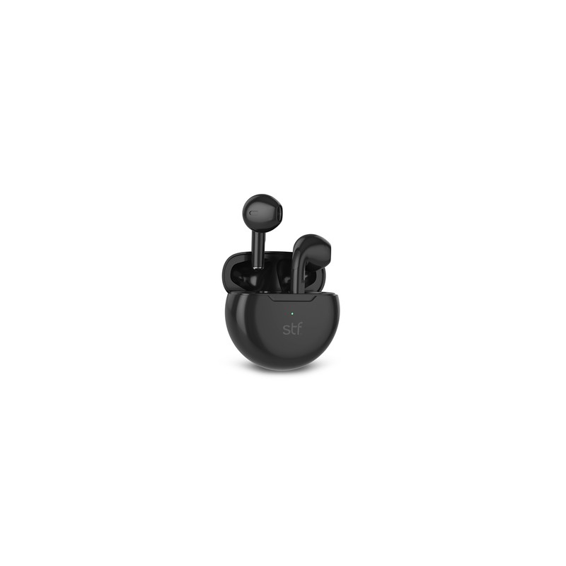 Audífonos  Inalámbricos Bluetooth STF Forte E16093 / TWS / In Ear / Negro