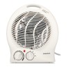 Calefactor con Ventilador Eléctrico RadioShack 2 potencias Blanco
