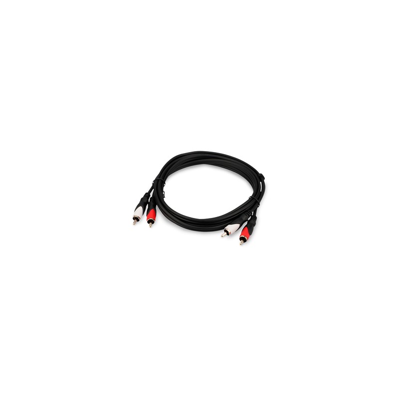 Cable de Audio 2 RCA a 2 RCA RadioShack 1.8 m Plástico