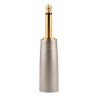 Adaptador Plug Cannon a Plug RadioShack 6.3mm Dorado