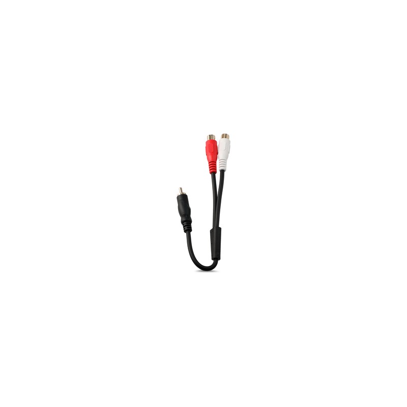 Cable de Audio Divisor 2 RCA a RCA CE15 RadioShack 22 cm Plástico