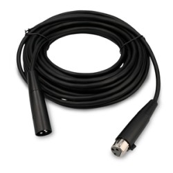 Cable para Micrófono Jack Cannon RadioShack 7.2m Negro