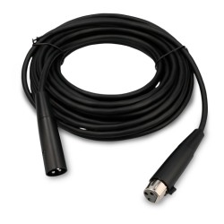 Cable para Micrófono Jack Cannon RadioShack 7.2m Negro