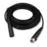Cable para Micrófono Jack Cannon RadioShack 7.2m Negro