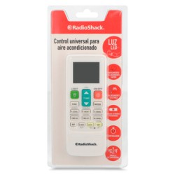 Control Universal para Aire Acondicionado RadioShack 22 botones Blanco