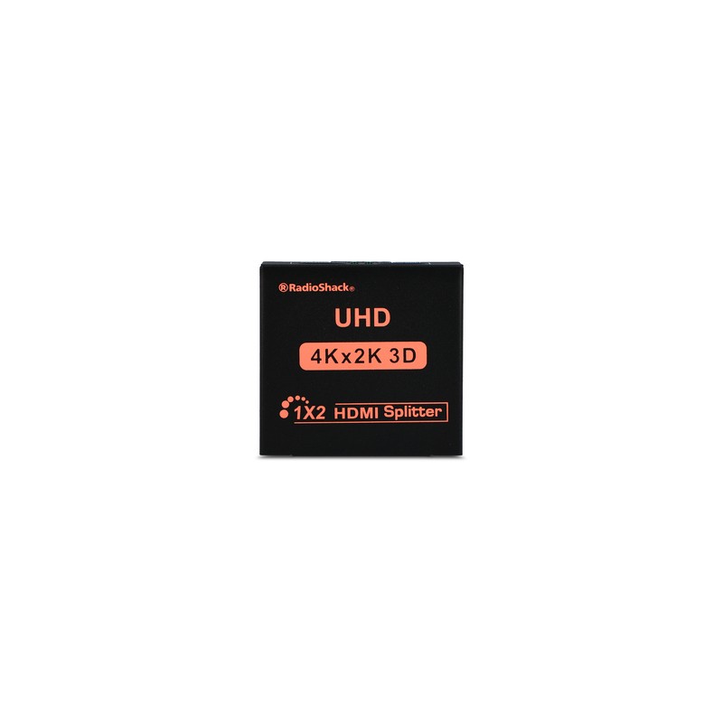 Splitter HDMI 4k RadioShack 2 Canales Negro