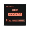 Splitter HDMI 4k RadioShack 2 Canales Negro