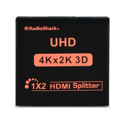 Splitter HDMI 4k RadioShack 2 Canales Negro