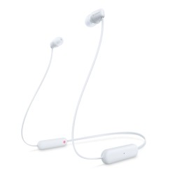 Audífonos Inalámbricos Bluetooth Sony WI C100/W / In ear / Blanco