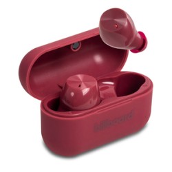 Audífonos Bluetooth Billboard Soul BB E19795 / In ear / True Wireless / Rojo vino