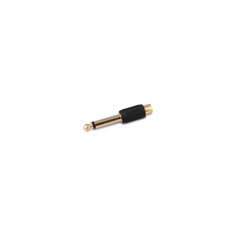 Adaptador de Audio RCA RadioShack 6.3mm Dorado