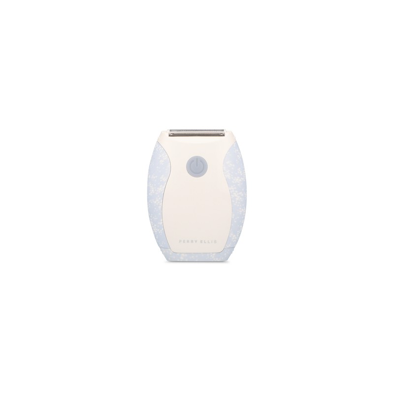 Afeitadora de Hoja para Mujer IPX4 Perry Ellis Dual Trimmer Azul