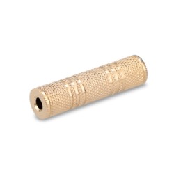 Adaptador de Audio Estéreo RadioShack 3.5mm Dorado