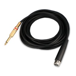 Cable de Audio Jack Cannon RadioShack 7.2m Negro