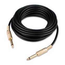 Cable de Audio RadioShack Plug a Plug 7.6m Negro