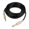 Cable de Audio RadioShack Plug a Plug 7.6m Negro