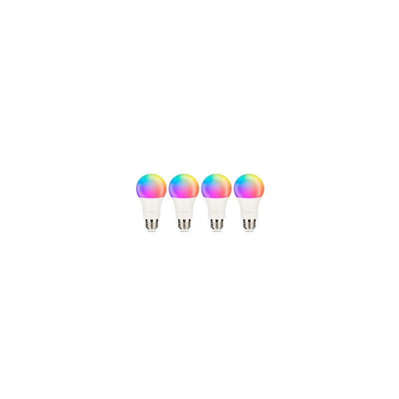 Foco Inteligente LED RadioShack 9w RGB Colores 4 piezas