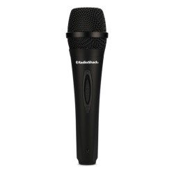 Micrófono Alámbrico Unidireccional RadioShack XLR 3m Negro