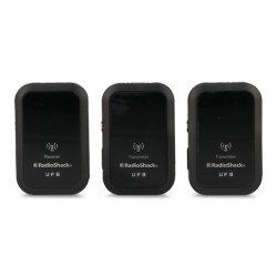 Kit de Micrófonos de Solapa Alámbricos RadioShack 30m Negro