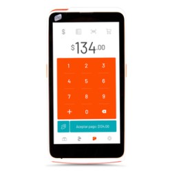 Lector de Tarjetas Bancarias Inalámbrico Clip Pro 2 / Bluetooth / WiFi / Naranja
