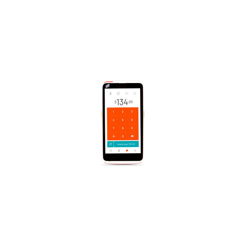 Lector de Tarjetas Bancarias Inalámbrico Clip Pro 2 / Bluetooth / WiFi / Naranja