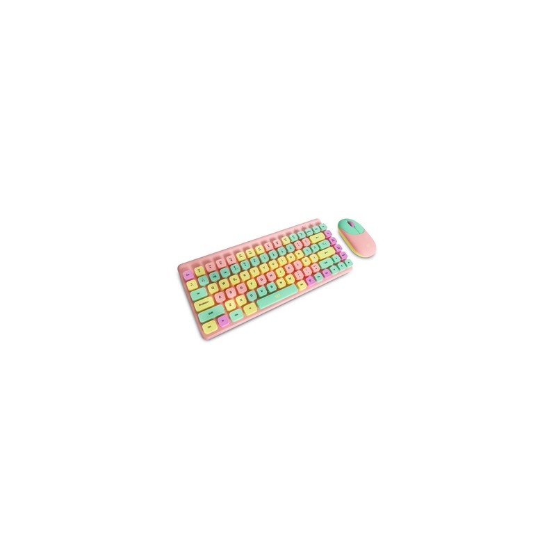 Kit Teclado y Mouse Inalámbrico Viva Sweet STF