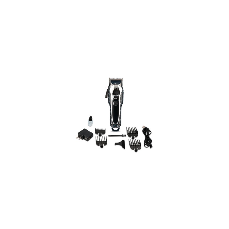 Cortadora de Cabello con Pantalla Led Perry Ellis Inalámbrica Negro