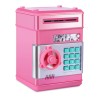 Alcancía DBugg Tipo Caja Fuerte Rosa