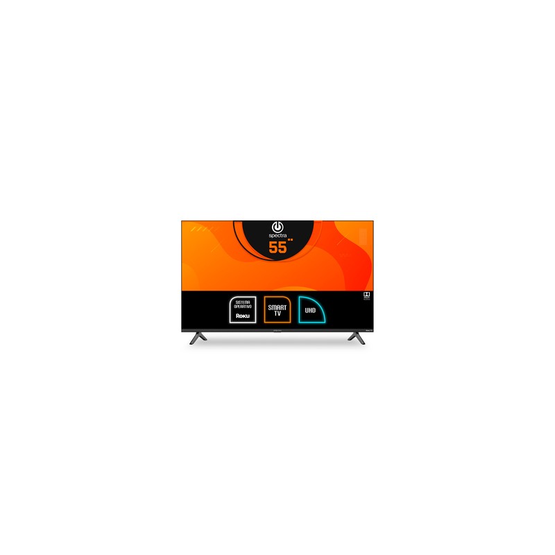 Pantalla Spectra Smart TV Roku 55-RSPF 55 pulg. UHD
