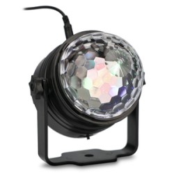 Bola de Luz para Fiesta Radio Shack 10W USB Colores