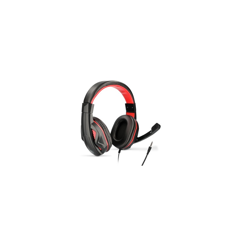 Audífonos Alámbricos On Ear RadioShack Negro con Rojo