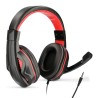 Audífonos Alámbricos On Ear RadioShack Negro con Rojo