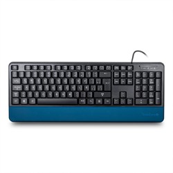 Teclado Alámbrico Techzone Azul