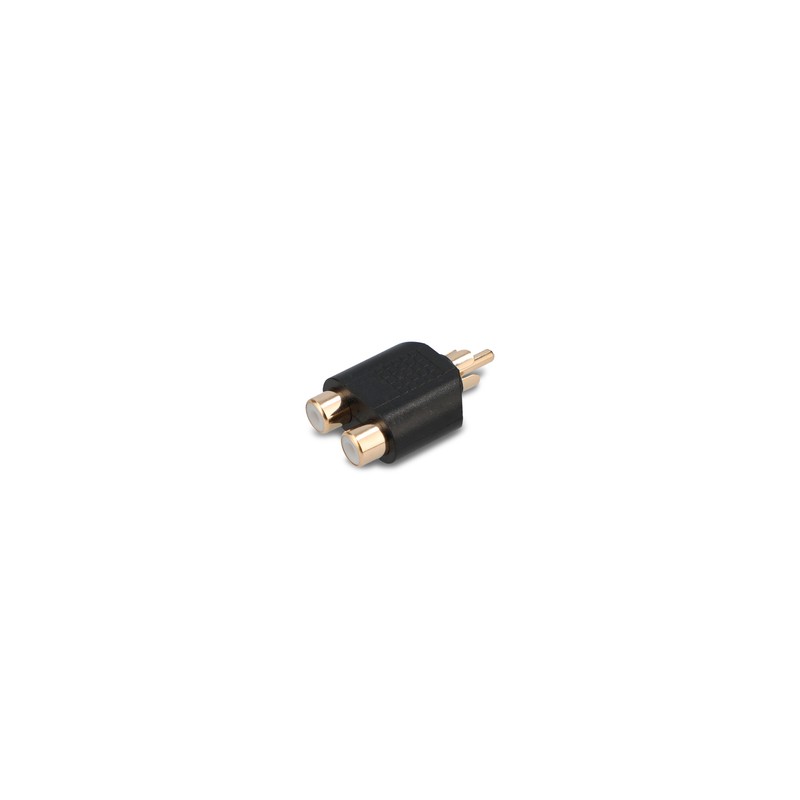 Adaptador de Audio 2 RCA a RCA RadioShack / Negro