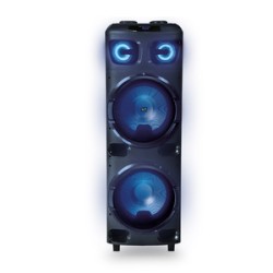 Bafle Bluetooth Stuffactory 12 pulg. Luz LED Multicolor Negro